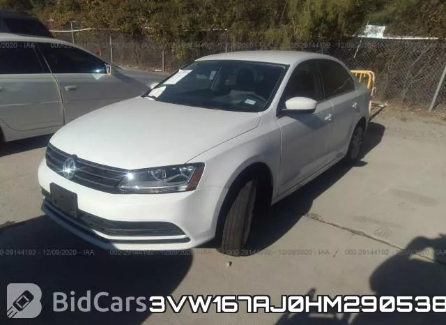 3VW167AJ0HM290538 фото 3