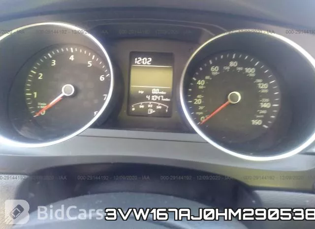 3VW167AJ0HM290538 фото 7