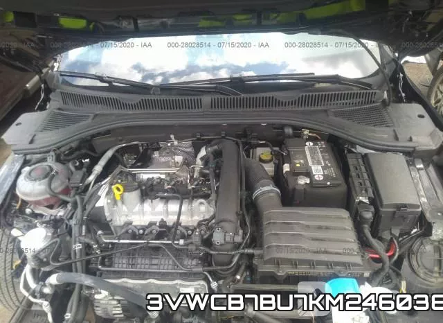 3VWCB7BU7KM246038 фото 2