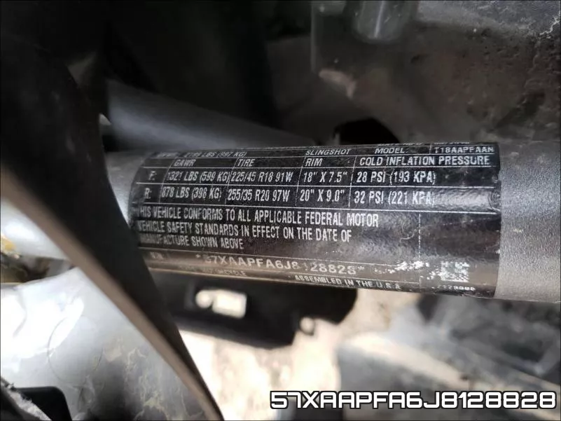 57XAAPFA6J8128828 фото 2