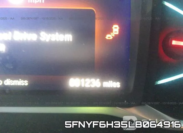 5FNYF6H35LB064916 фото 8