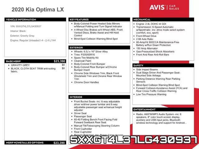 5XXGT4L37LG430937 фото 2