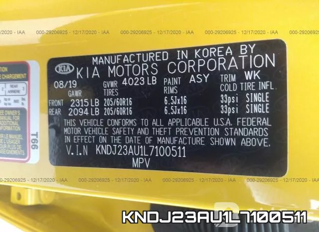 KNDJ23AU1L7100511 фото 10