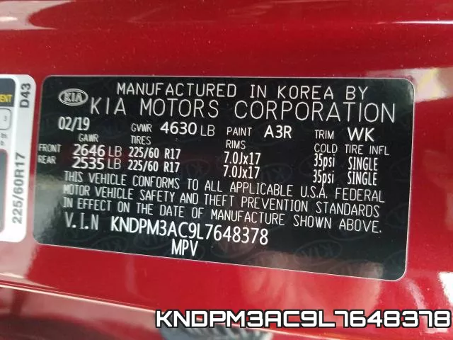 KNDPM3AC9L7648378 фото 2
