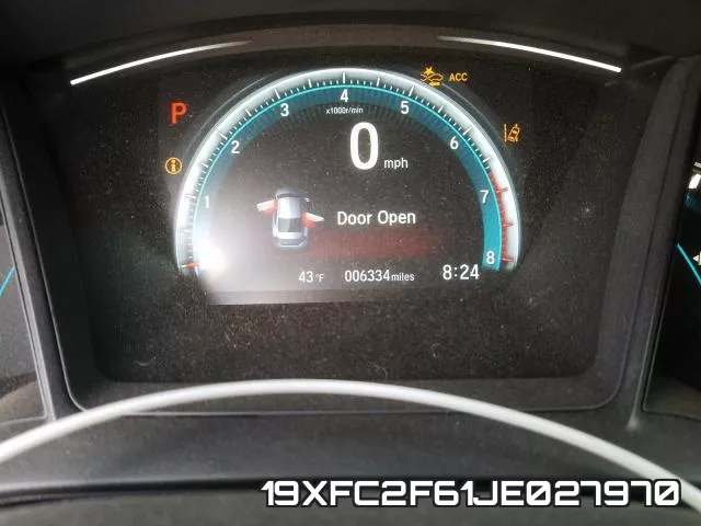 19XFC2F61JE027970 фото 8