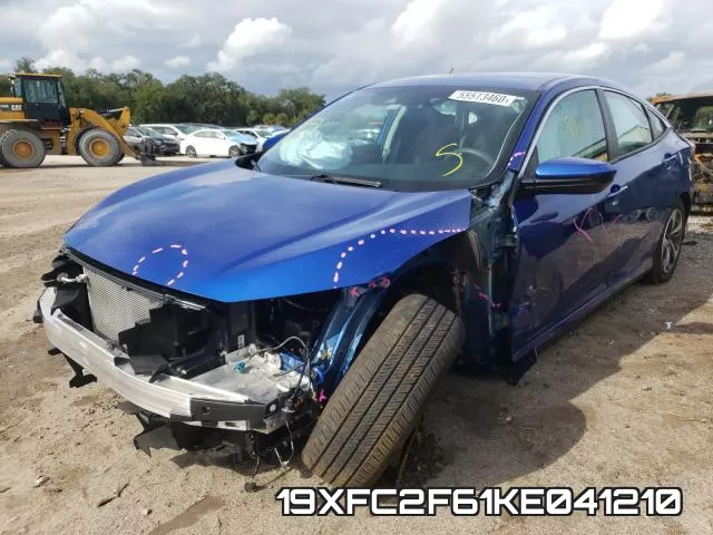 19XFC2F61KE041210 фото 2