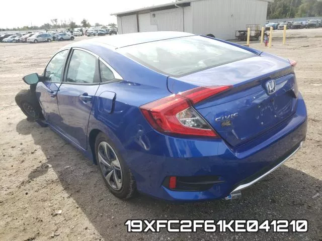 19XFC2F61KE041210 фото 3