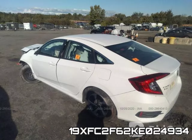 19XFC2F62KE024934 фото 4