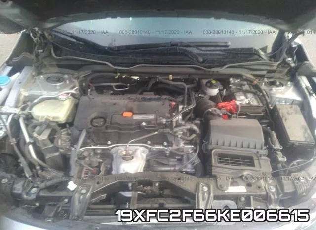 19XFC2F66KE006615 фото 2