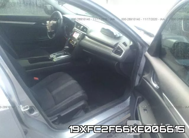 19XFC2F66KE006615 фото 6