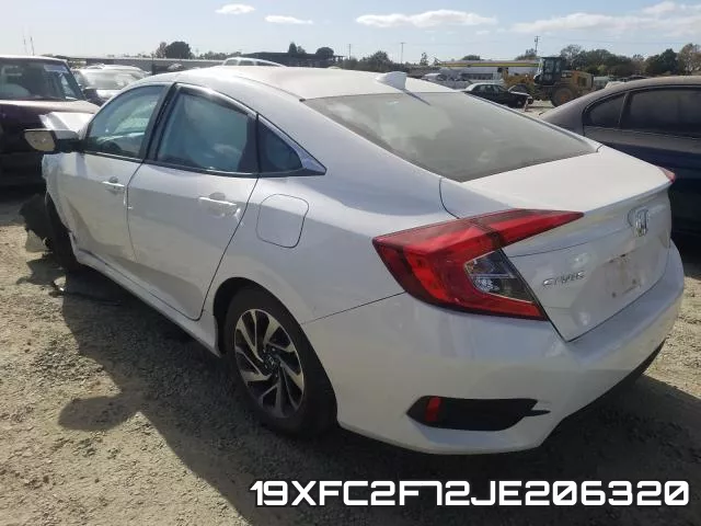 19XFC2F72JE206320 фото 4