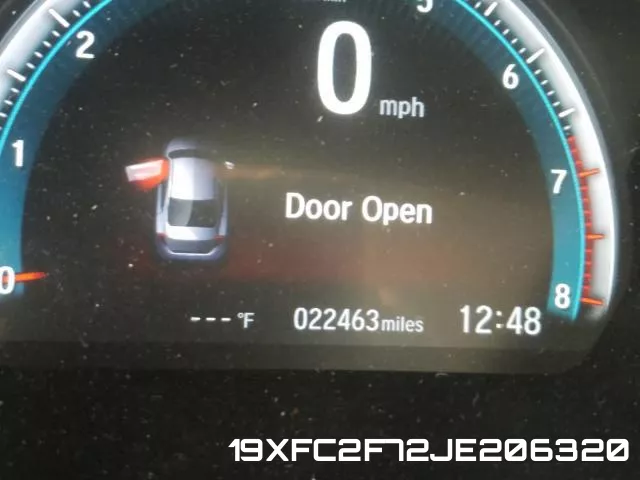 19XFC2F72JE206320 фото 9