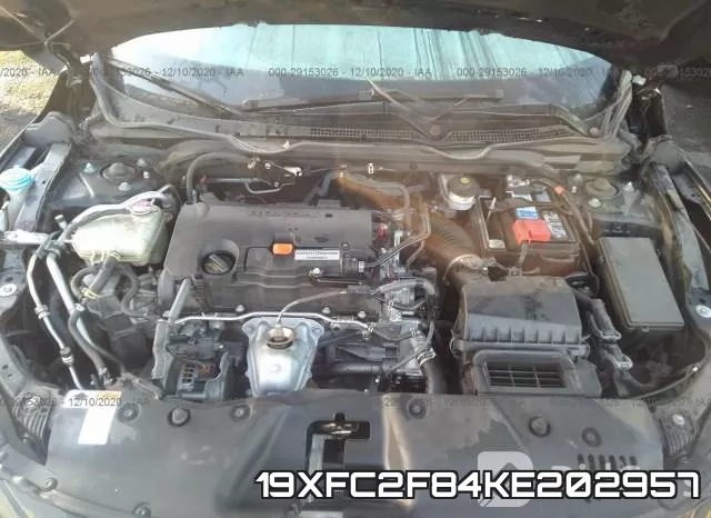 19XFC2F84KE202957 фото 2