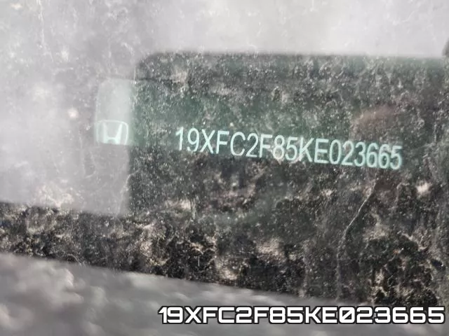 19XFC2F85KE023665 фото 2