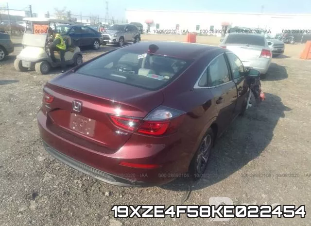 19XZE4F58KE022454 фото 5