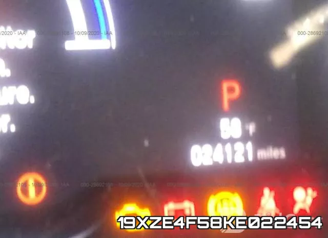 19XZE4F58KE022454 фото 8