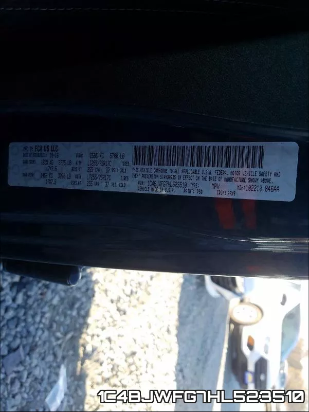 1C4BJWFG7HL523510 фото 2