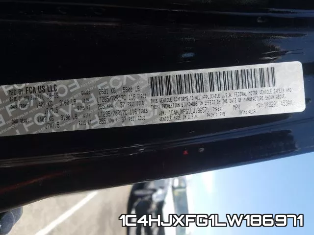 1C4HJXFG1LW186971 фото 2