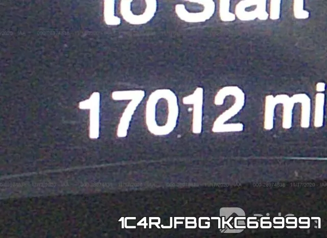 1C4RJFBG7KC669997 фото 8