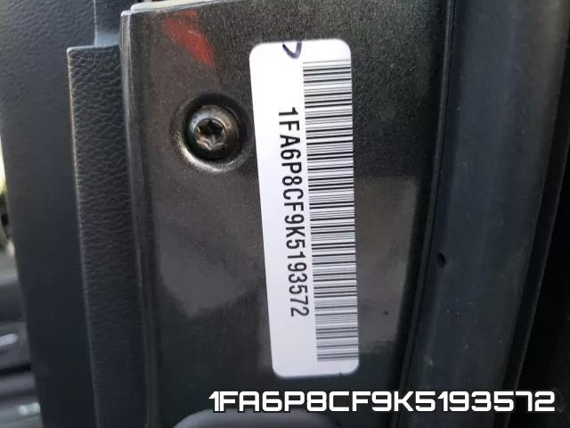 1FA6P8CF9K5193572 фото 2