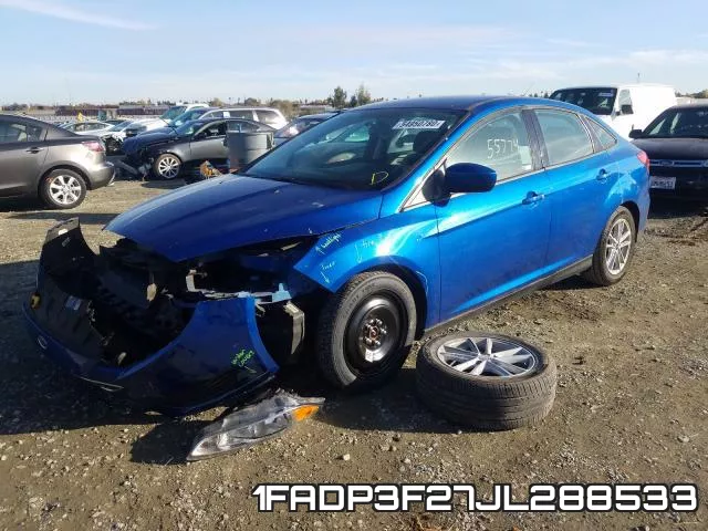 1FADP3F27JL288533 фото 3