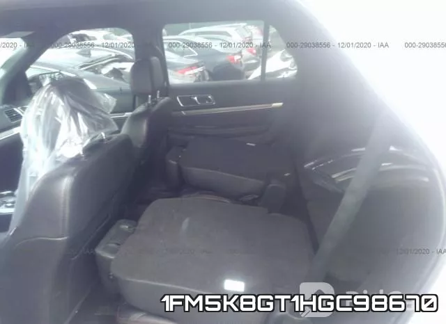 1FM5K8GT1HGC98670 фото 8