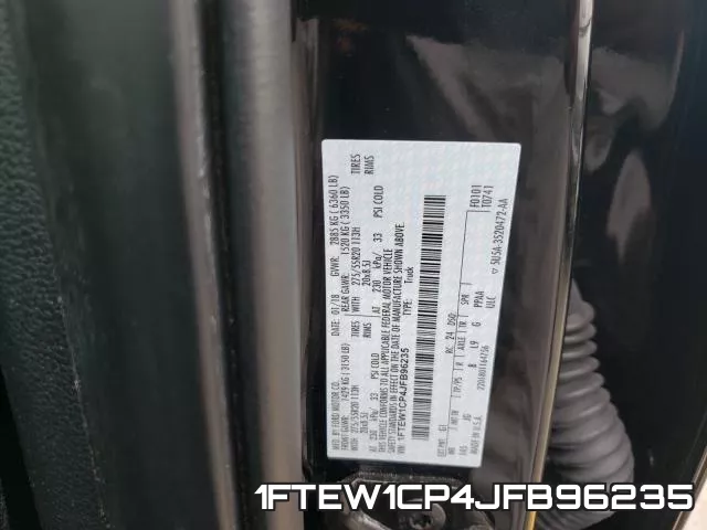 1FTEW1CP4JFB96235 фото 2