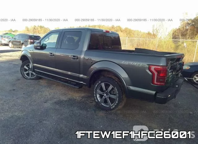 1FTEW1EF1HFC26001 фото 3