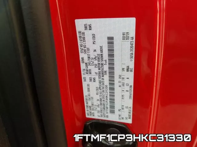 1FTMF1CP3HKC31330 фото 2