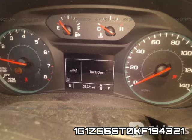 1G1ZG5ST0KF194321 фото 8
