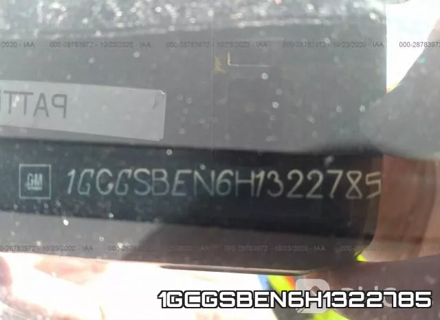 1GCGSBEN6H1322785 фото 9