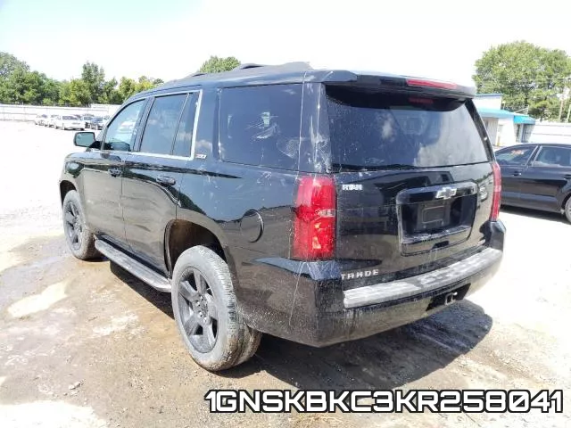 1GNSKBKC3KR258041 фото 3