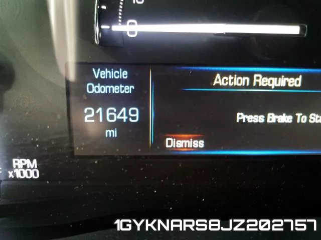 1GYKNARS8JZ202757 фото 9