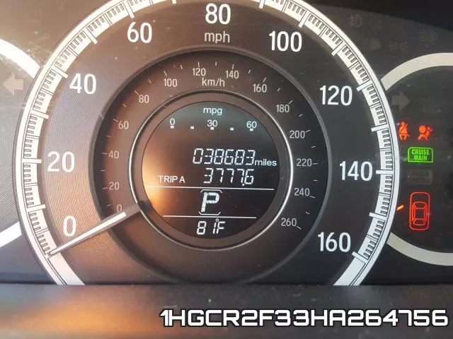 1HGCR2F33HA264756 фото 9