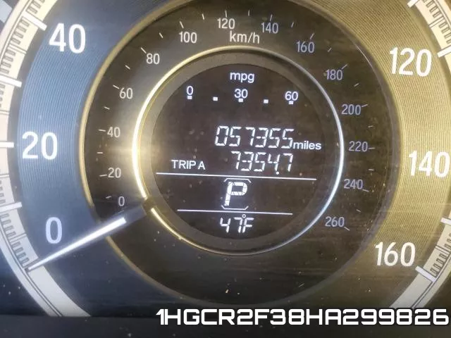 1HGCR2F38HA299826 фото 9