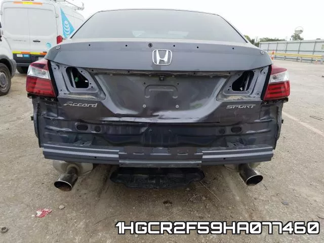 1HGCR2F59HA077460 фото 10