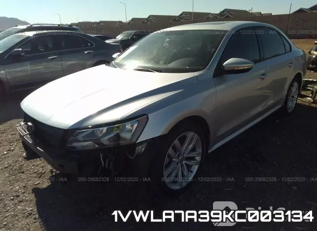1VWLA7A39KC003134 фото 3