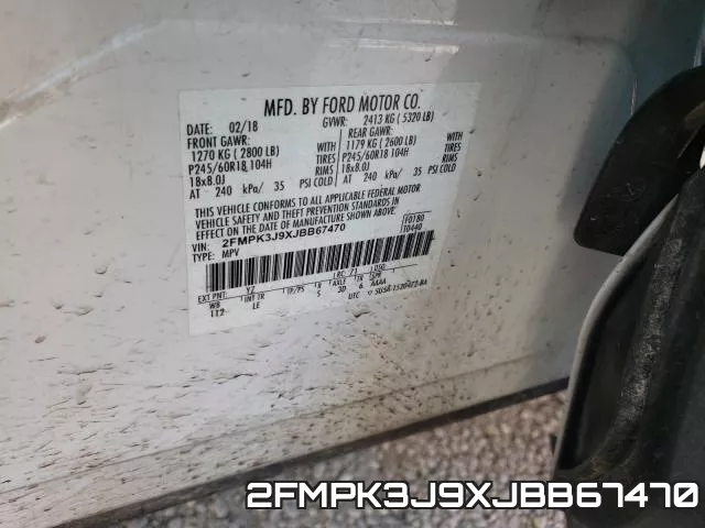 2FMPK3J9XJBB67470 фото 2