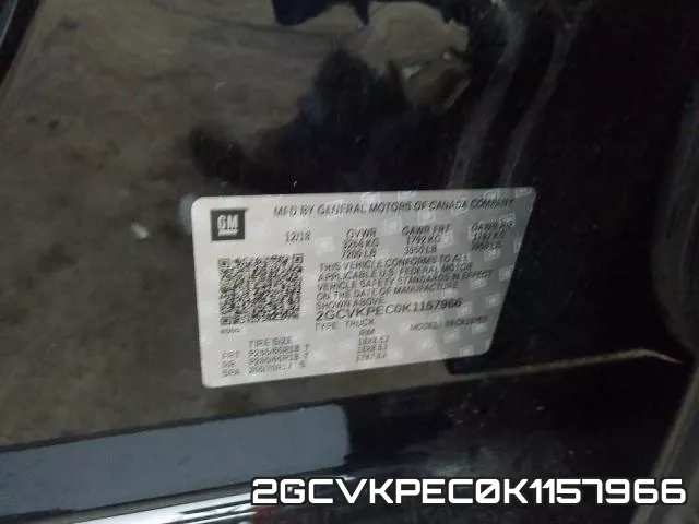 2GCVKPEC0K1157966 фото 2