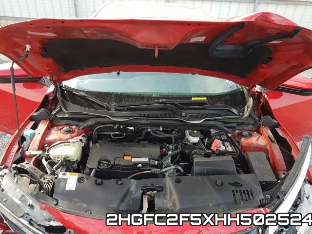 2HGFC2F5XHH502524 фото 8