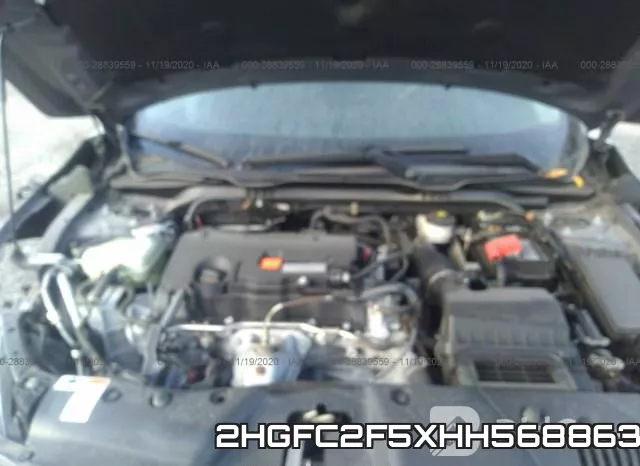 2HGFC2F5XHH568863 фото 2
