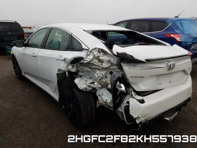 2HGFC2F82KH557938 фото 4