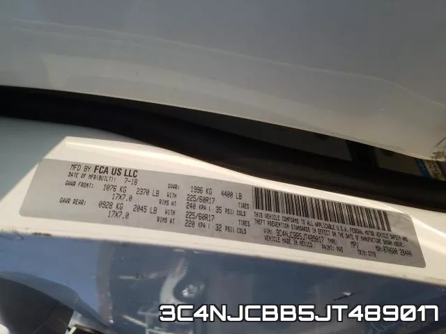 3C4NJCBB5JT489017 фото 2