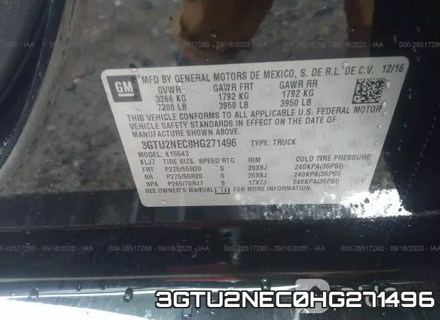 3GTU2NEC0HG271496 фото 10