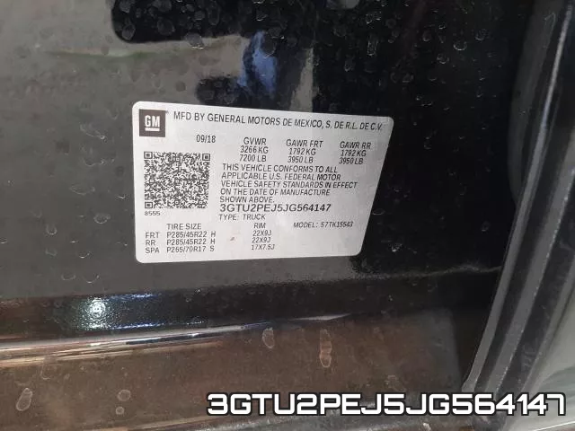 3GTU2PEJ5JG564147 фото 2