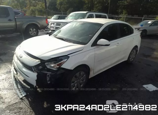 3KPA24AD2LE274982 фото 3