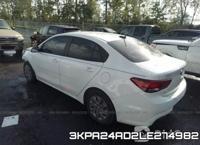 3KPA24AD2LE274982 фото 4