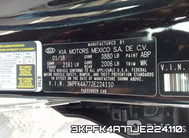 3KPFK4A77JE224110 фото 9