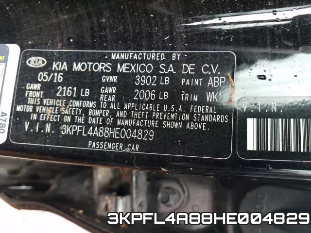 3KPFL4A88HE004829 фото 2