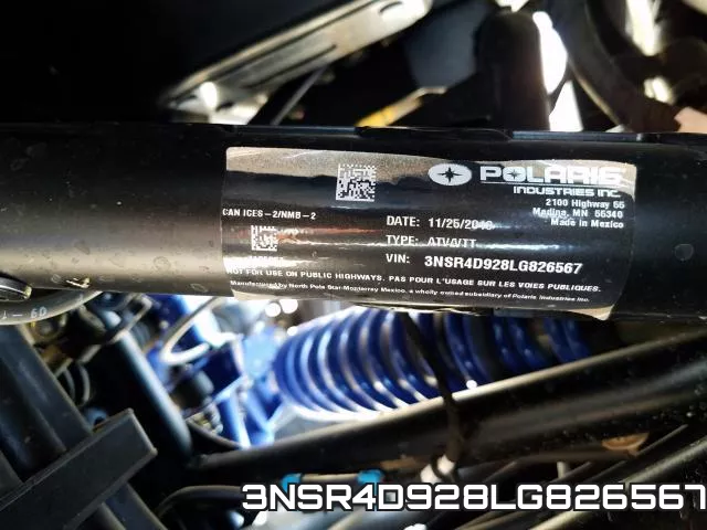 3NSR4D928LG826567 фото 2